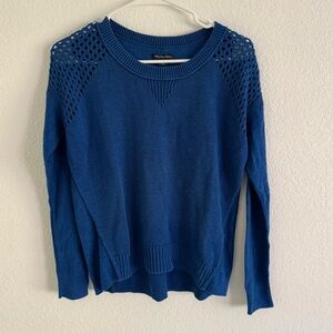 American Eagle Outfitters Royal Blue Knit Sweater